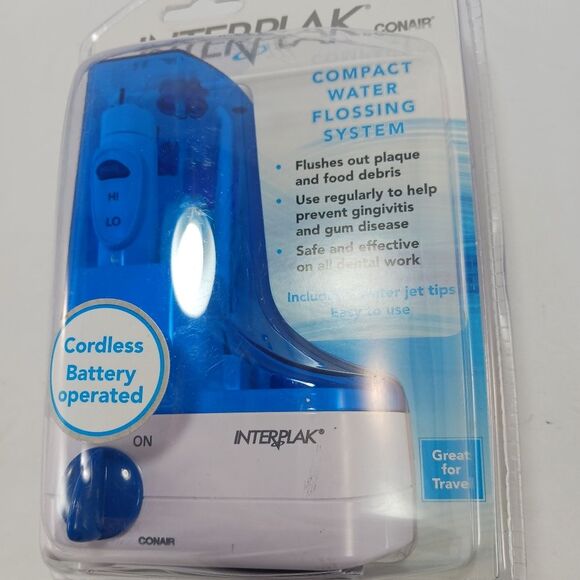 NEW! Interplak by Conair Compact Cordless Water Flossing System, Dental Jet Pick - Picture 5 of 5